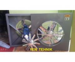 axial wall mouted fan
